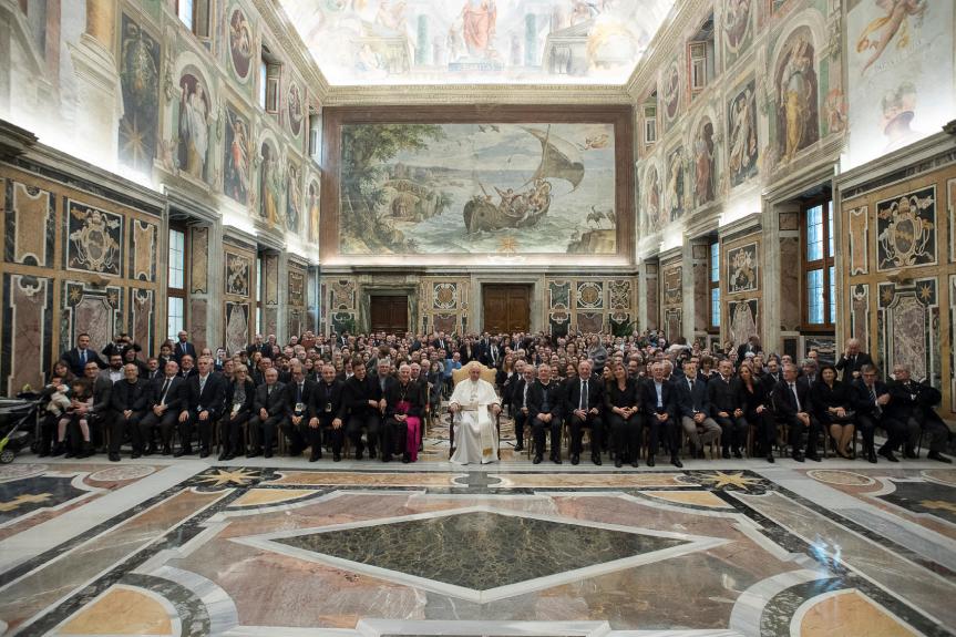 La FISC in udienza da papa Francesco